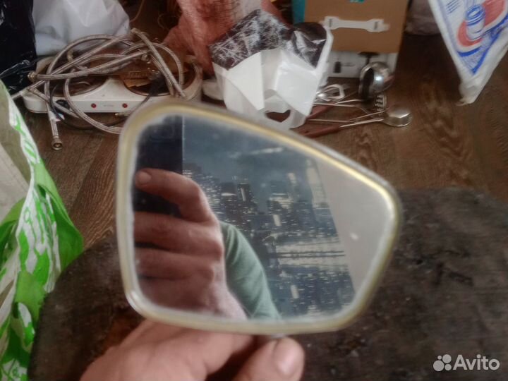 Ретро зеркала хром
