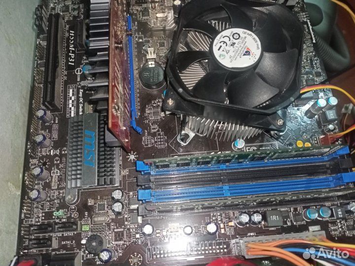 Мать + проц lga1156