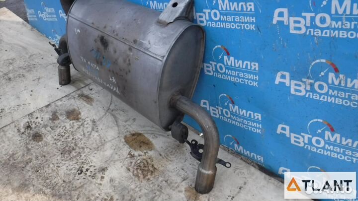 Бочка глушителя volvo V60