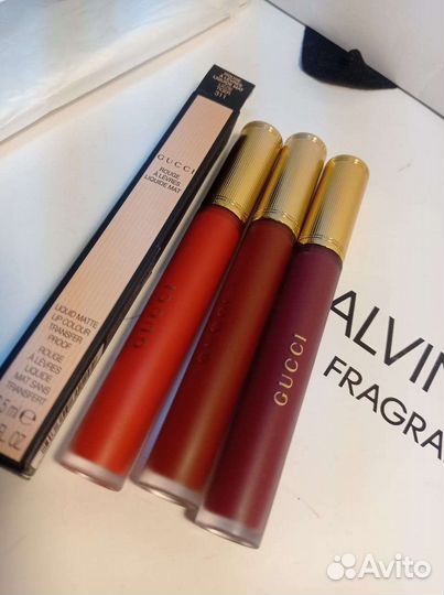 Gucci помада блеск