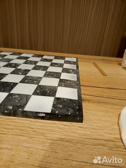 Шахматы из эпоксидной смолы