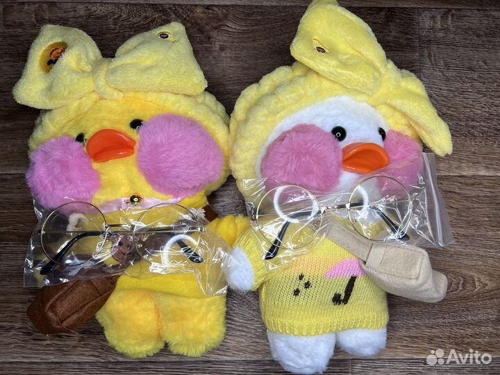 Мягкая игрушка уточка лалафанфан новые