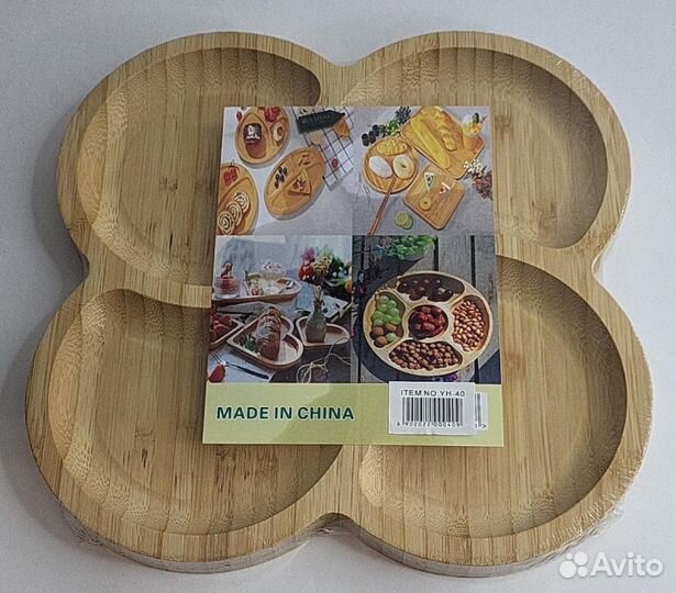 Менажница деревянная 25*25 YH-40