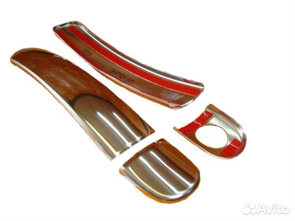 Накладки на ручки дверей Skoda Rapid (2017-2020