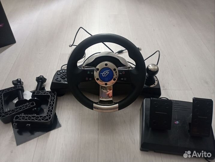 Игровой руль Dexp Wheelman 2