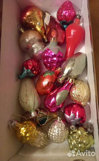 Елочные игрушки СССР