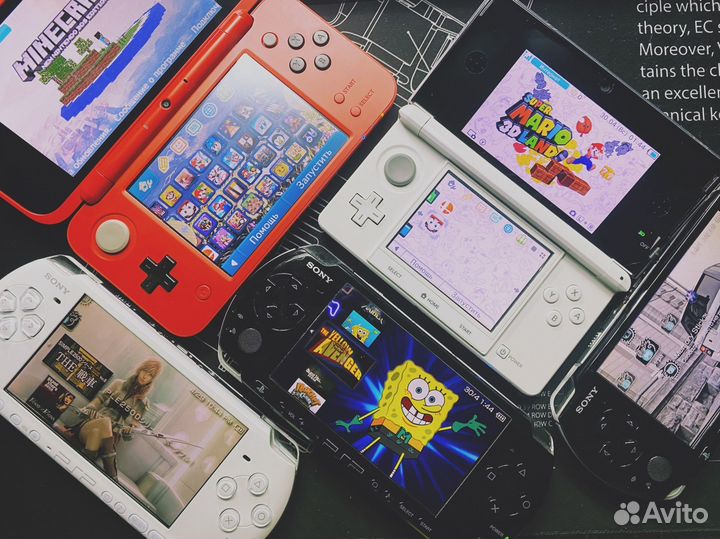 Прошивка консолей Nintendo 3ds/new 3ds и Sony PSP