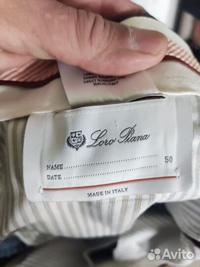 Оригинал loro piana брюки новые