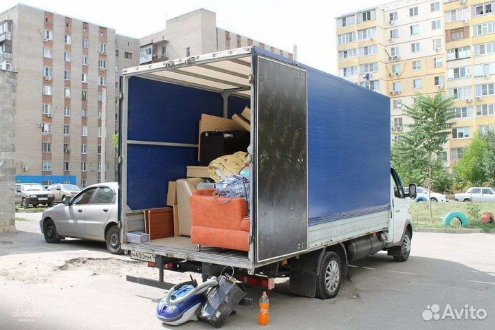 Грузоперевозки, переезды (Газель). Грузчики