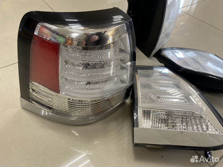 Тюнинг-фонари (комплект) в крыло и в крышку багажн