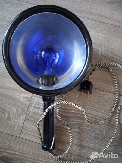 Рефлектор электрический с синей лампой