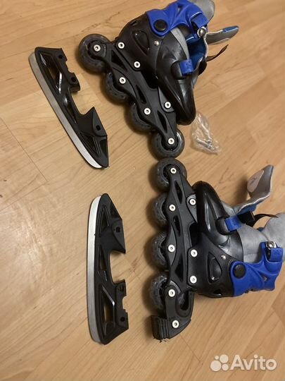 Роликовые коньки (2в1)