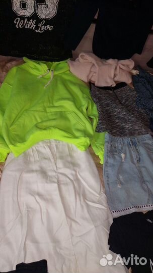 Вещи пакетом на подростка девочку