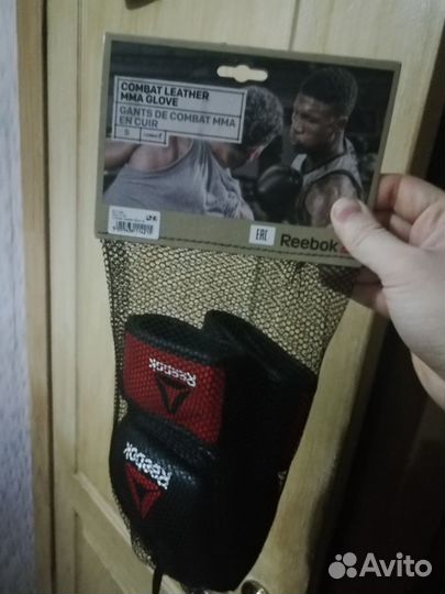 Перчатки combat leather MMA - размер S