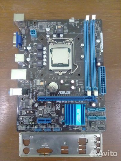 Asus P8H61-M LX3 + I3-2100