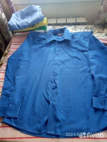 Рубашки школьные хлопок, разные,цвета прия