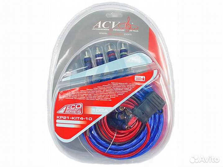 Комплект проводов для усилителя Aces KIT4.10