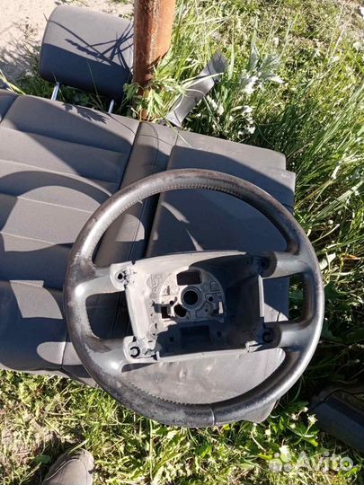 Рулевое колесо (Руль) Volkswagen Touareg 1