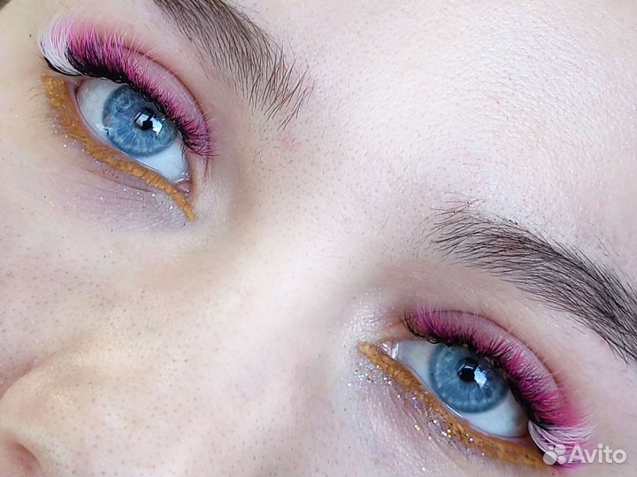 Наращивание, ламинирование ресниц