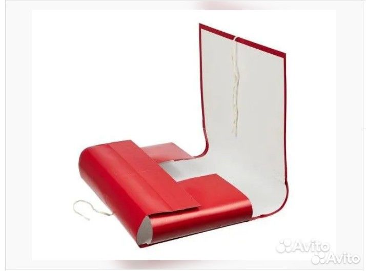 Папка архивная на 4-х завязках Attache А4 120 мм