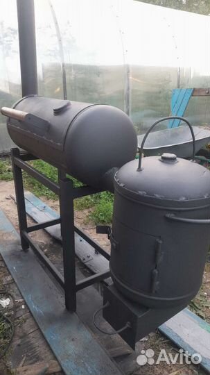 Мангал-барбекю, гриль, печь под казан