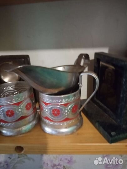 Кувшин, подстаканник