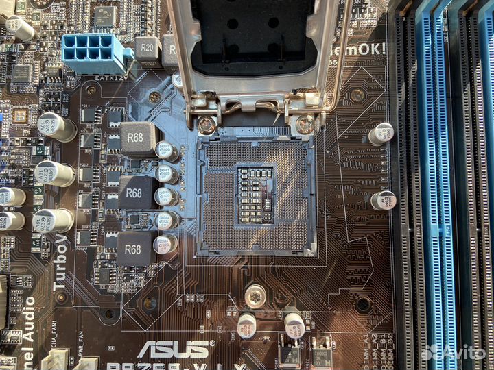 Материнская плата 1155 asus P8Z68-V