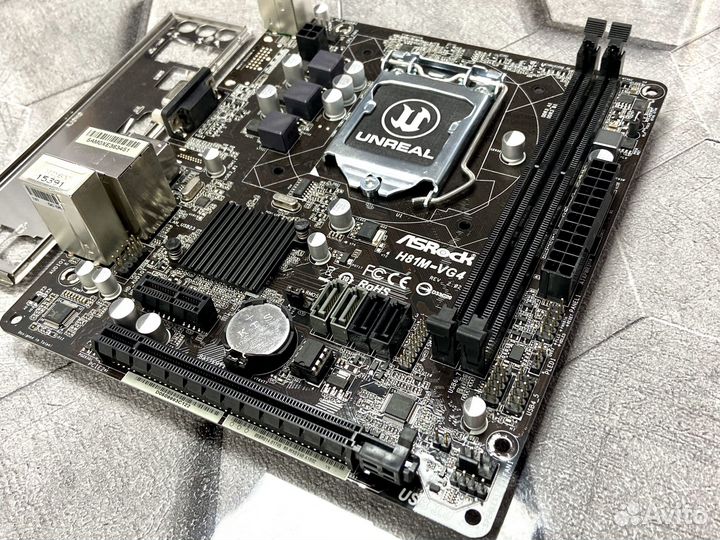 Материнская плата 1150 ASRock H81M-VG4
