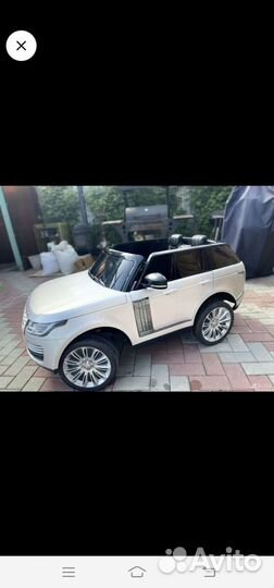 Детский электромобиль двухместный бу