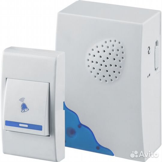 Звонок дверной беспроводной NDB-A-DC01-1V1-WH