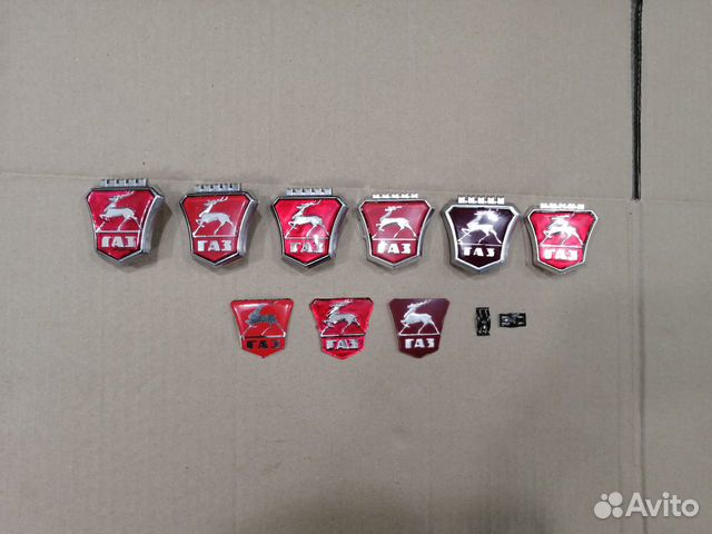 Эмблемы решетки радиатора газ Волга газель