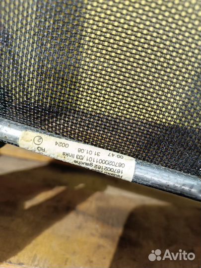 Шторка двери задняя левая Renault Grand Scenic 2