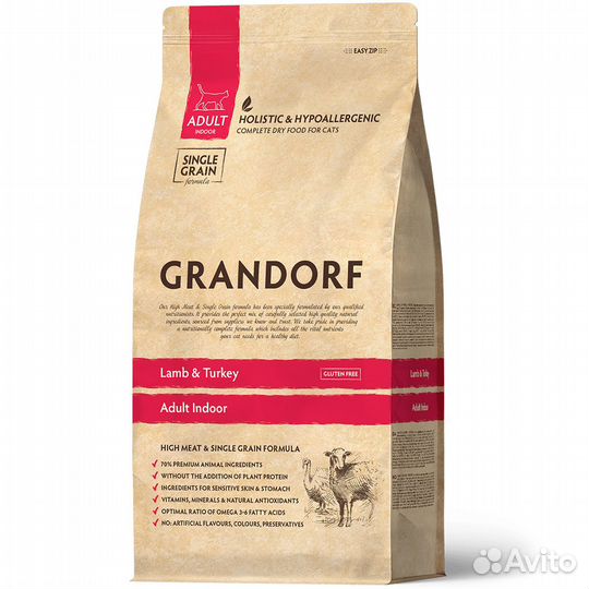 Сухой корм для кошек Grandorf (Грандорф)