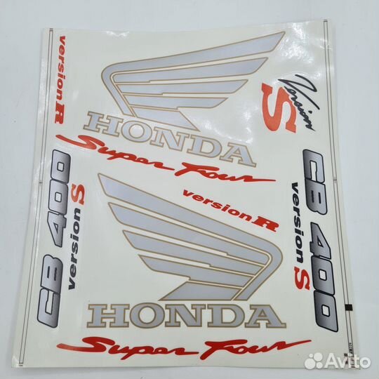 Комплект наклеек honda CB400 S разные цвета