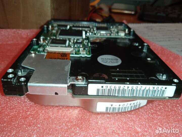 Ретро диск 6.4Gb IDE с тестом поверхности