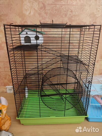 Клетки для крыс, хомячков, птички