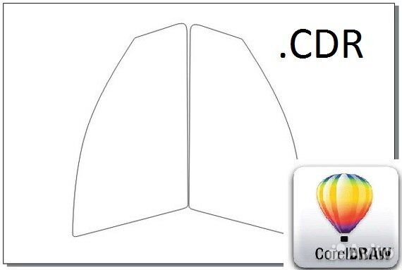 Готовые лекала / шаблоны для тонировки авто