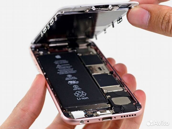 Замена оригинального аккумулятора iPhone 6s