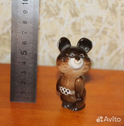 Фарфор, статуэтки. Олимпийский мишка 1980 СССР