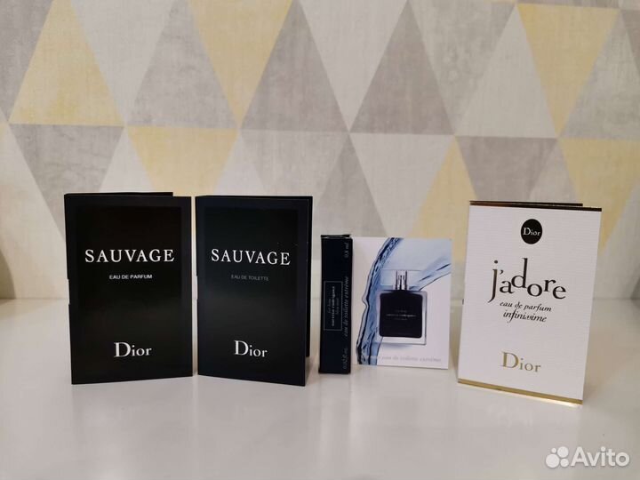 Парфюмерия: остатки во флаконах, пробники