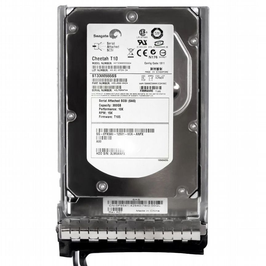 [0YK580] Жесткий Диск Dell Yk580 300gb Sas 3,5" Hdd