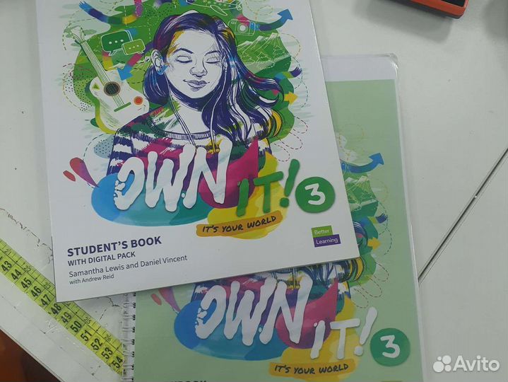 Учебник и рабочая тетрадь Own it 3