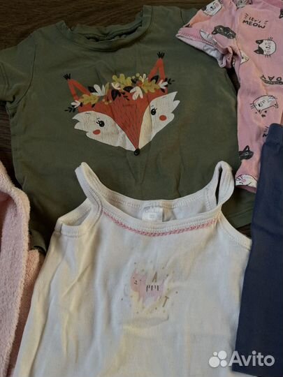 Вещи пакетом на девочку 92