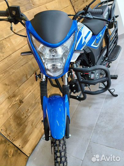 Мопед Motoland Альфа RS 11 (LM48-B) синий (А)