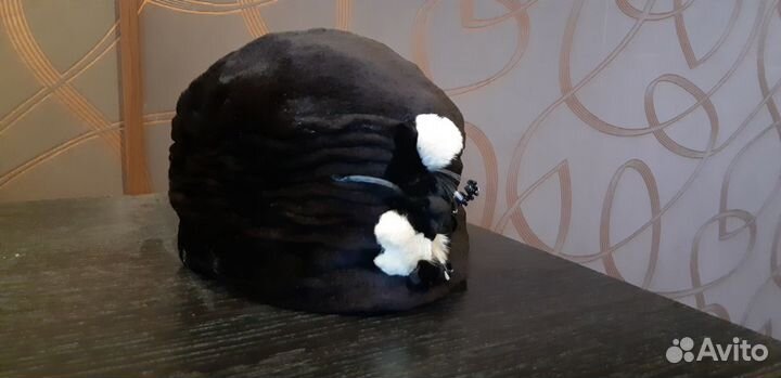 Шапка женская из меха Бобрика