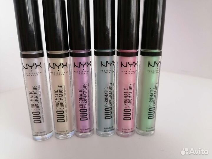 Блески перламутровые для губ NYX duo chromatic