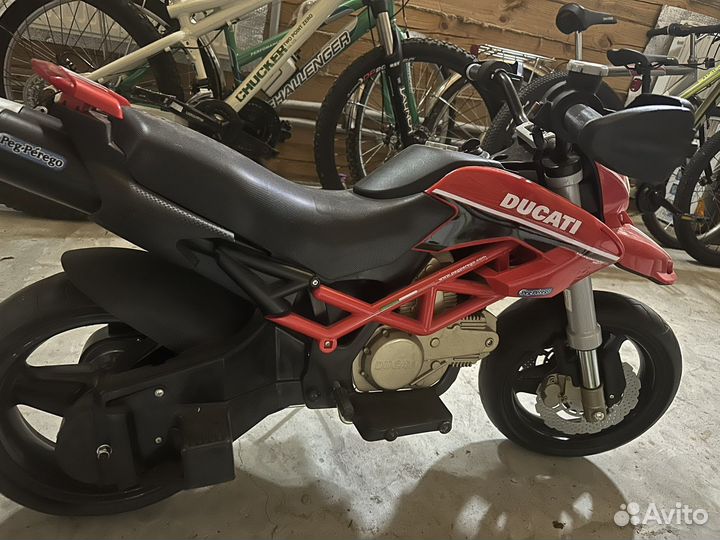 Детский электромотоцикл Ducati Hypermotard