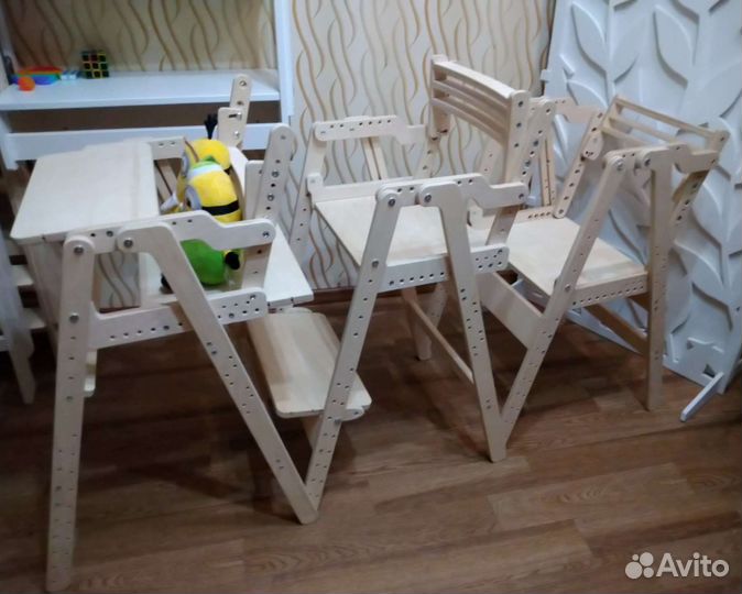 Стульчик для кормления, растущий стул