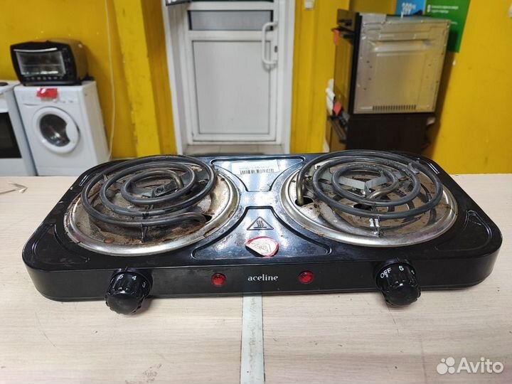 Плитка 2-х конфорочная aceline