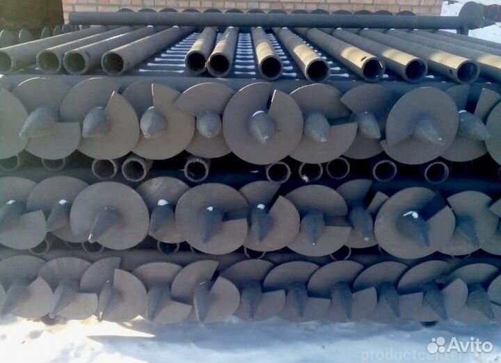 Фундамент на винтовых сваях Винтовые сваи под ключ